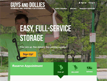 Tablet Screenshot of guysanddollies.com